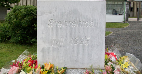 Photo of Srebrenica-Memorial site by John Ryan
