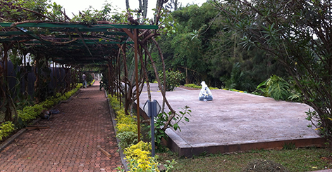 Mass graves at the Kigali Genocide Memorial Center (Photo by John Ryan)