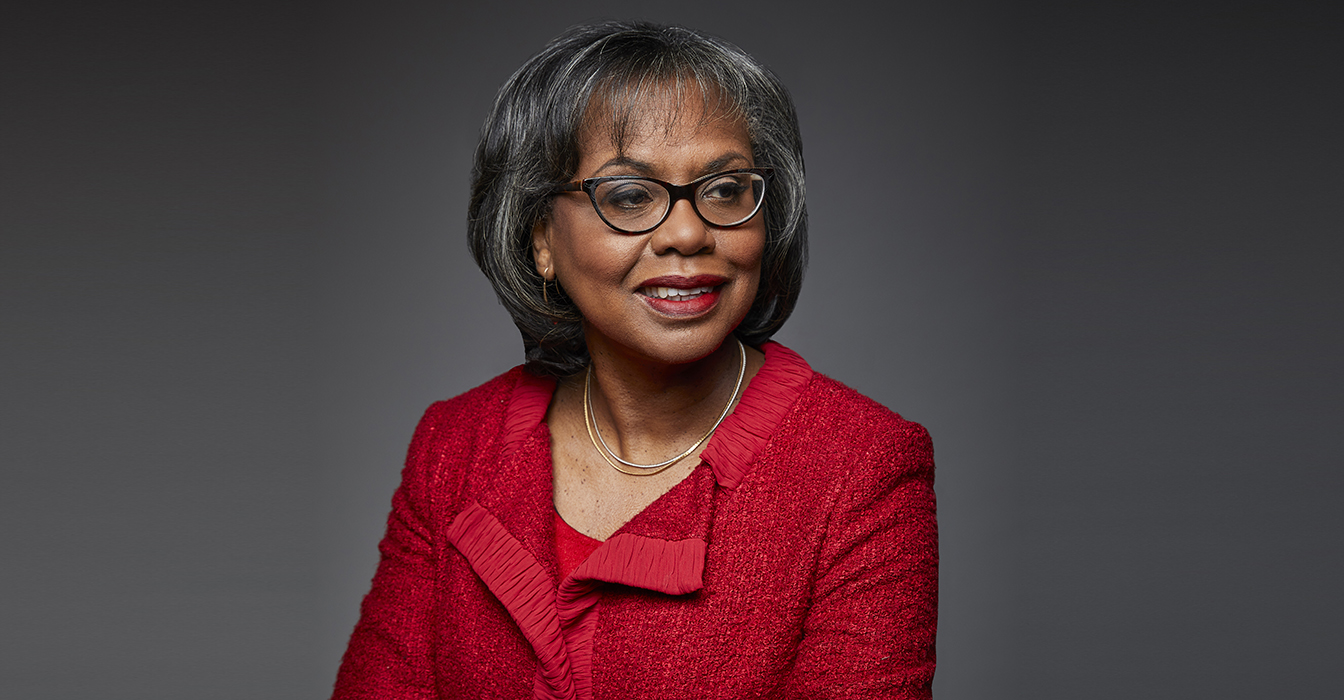 Photo of Anita Hill by Ken Richardson.