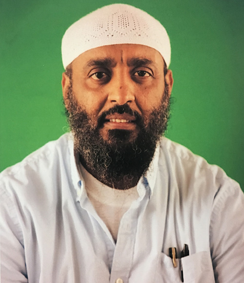 Photo of Ramzi bin al Shibh taken by the International Committee of the Red Cross and provided by his defense team.
