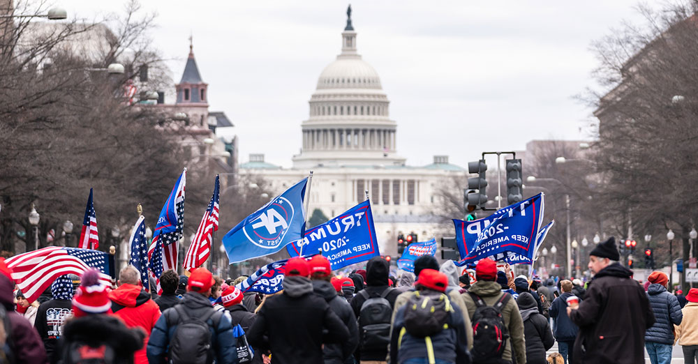 JAN 6 MARCHERS