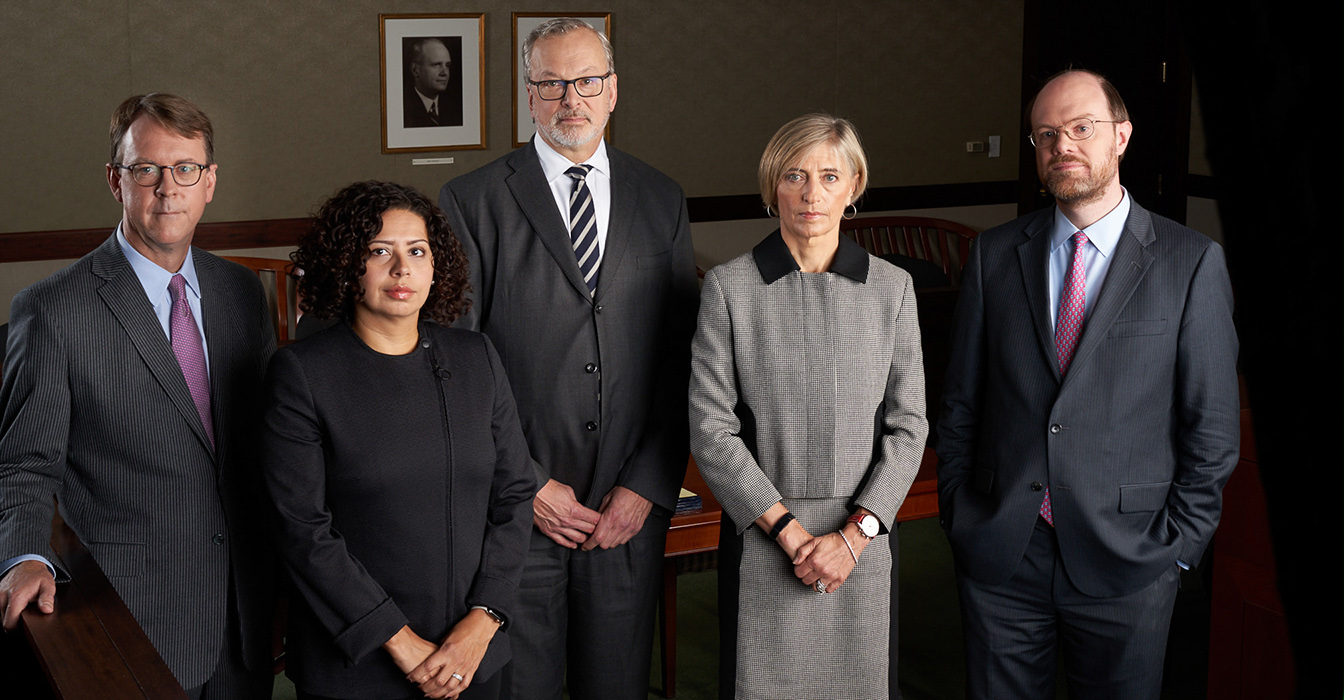 Photo of Darin McAtee, Damaris Hernández, Peter Barbur, Julie North and Antony Ryan by Laura Barisonzi.