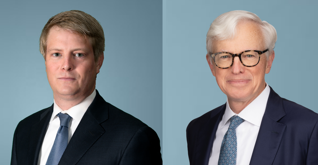 John Fagg, Jr. and Jim McLoughlin, Jr., partners at Moore & Van Allen who focus on white-collar criminal defense and regulatory investigations.