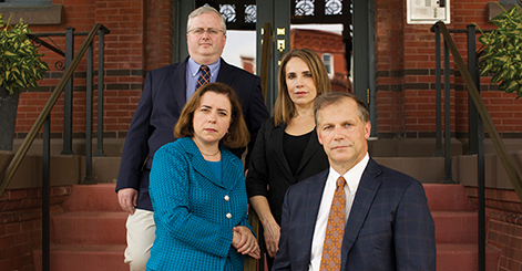 Washington, D.C.-based partners Timothy McCormack, Colette Matzzie, Erika Kelton and Peter Chatfield (Photo by Eli Meir Kaplan).