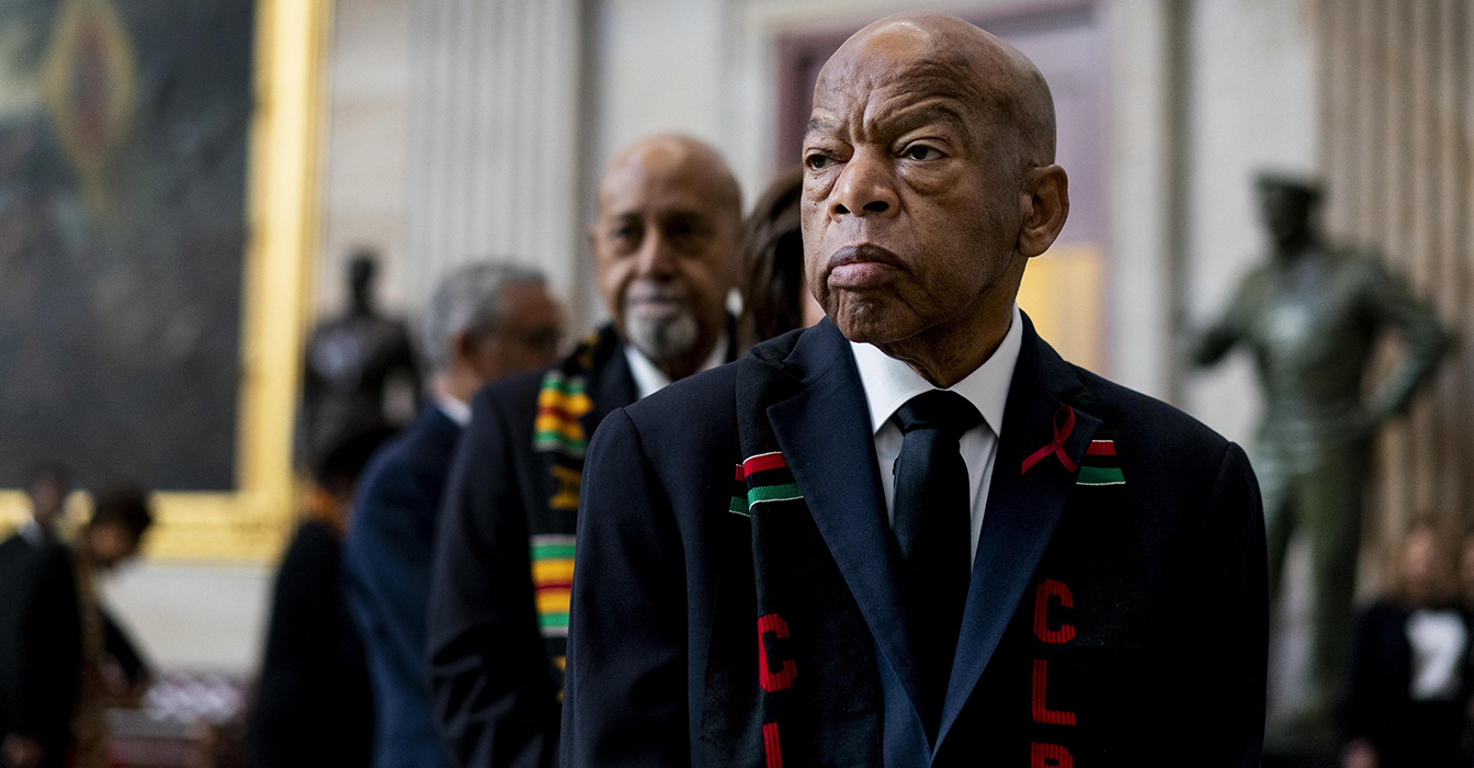 Photo of John Lewis by UPI / Alamy Stock Photo.