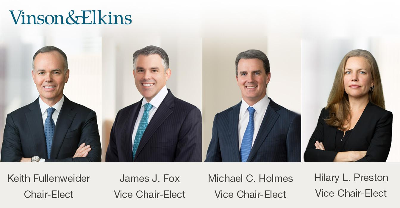 Vinson & Elkins Elects New Leadership Team