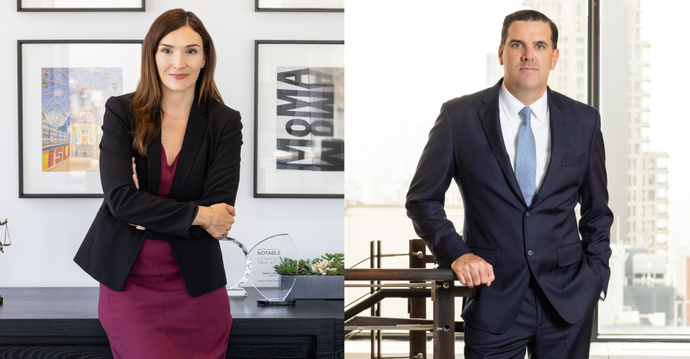 Carol C. Villegas and Michael P. Canty led the case for users of Flo Health, whose sensitive reproductive data was being shared with Facebook without their consent.