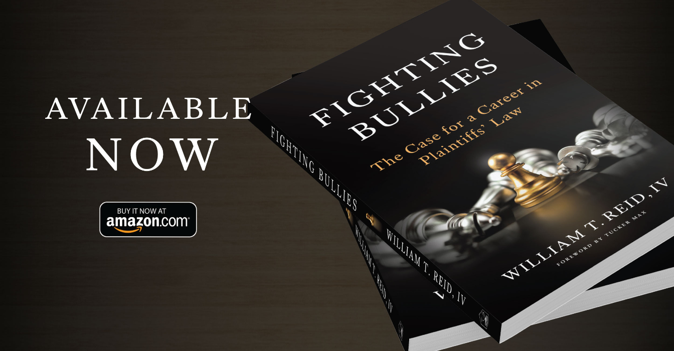 Written by one of the nation’s most successful commercial trial lawyers, the book makes the case for a career in plaintiffs’ law. Available September 23.